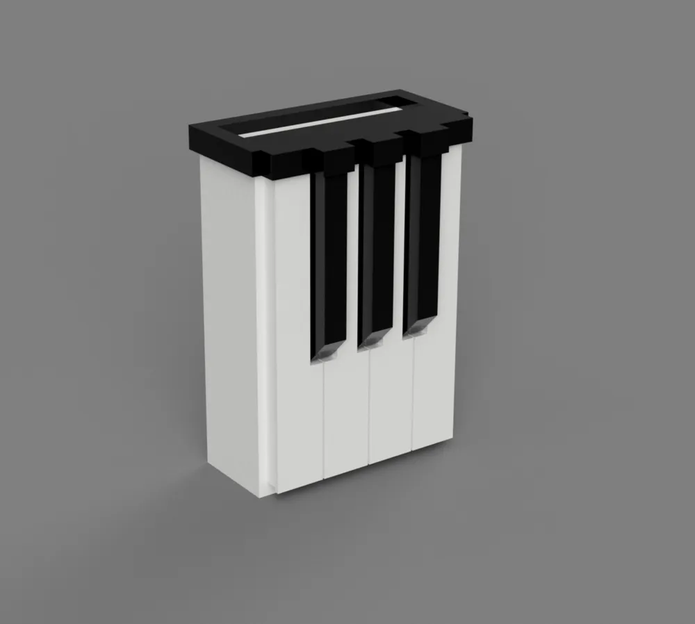Piano Toothbrush Holder JunesTunes by Makers Mashup MakerWorld