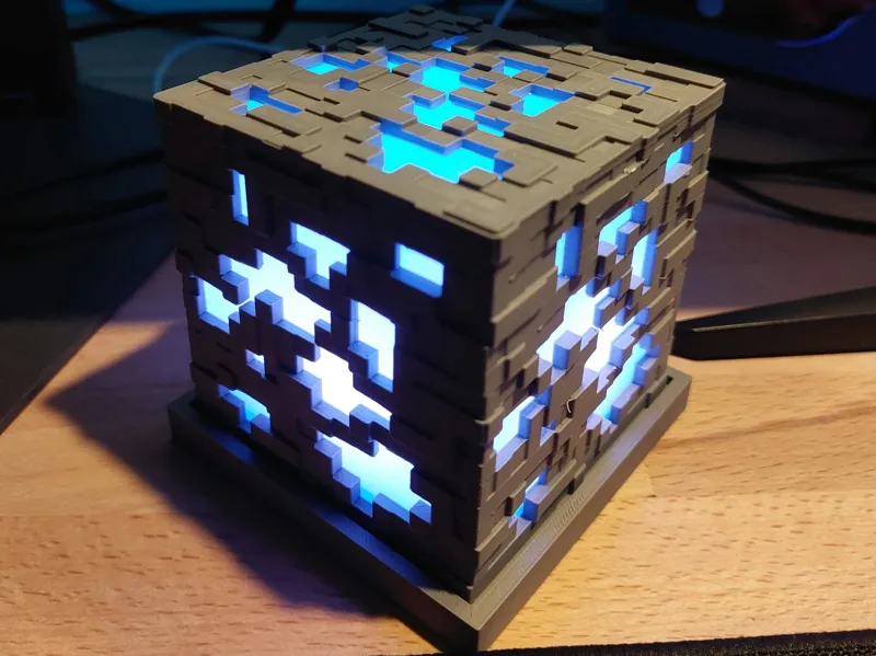Minecraft Erz Lampe
