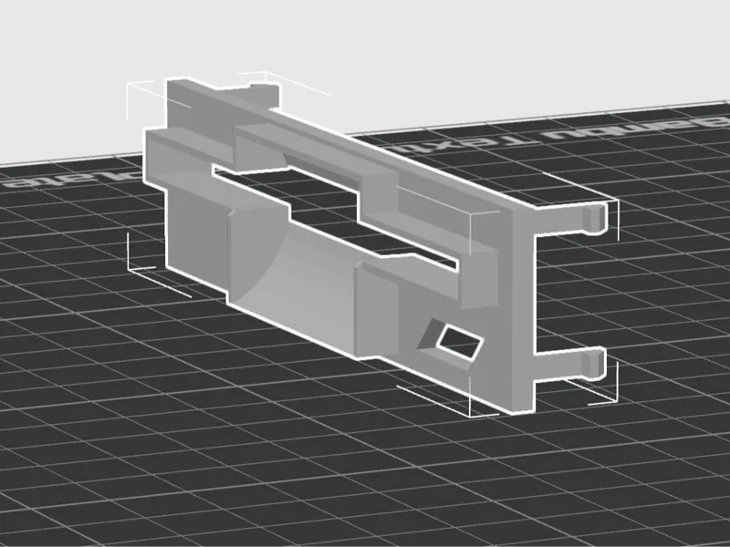Atari 520ST FDD front face adapter for PC FDD