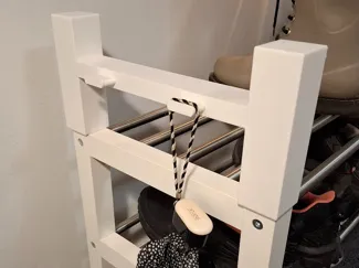 IKEA Tjusig Shoe rack hanger
