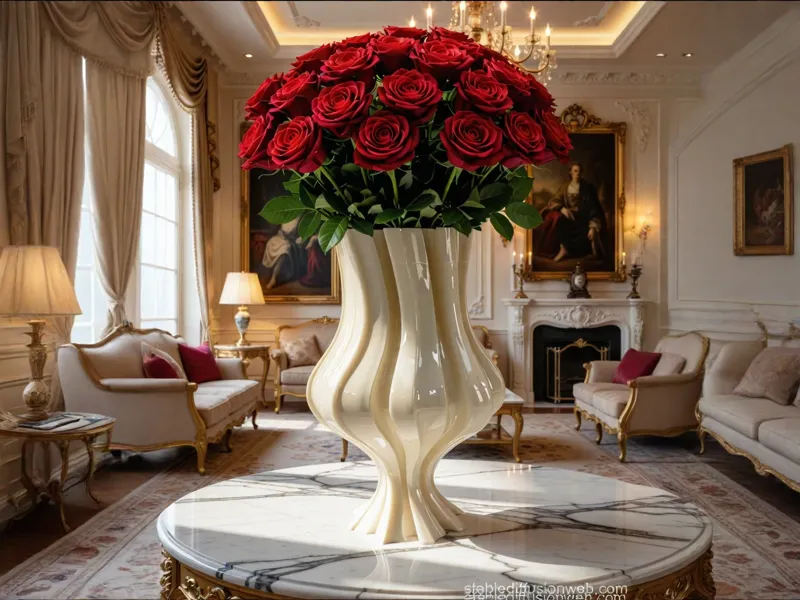 Vase Rosalia Torsadé