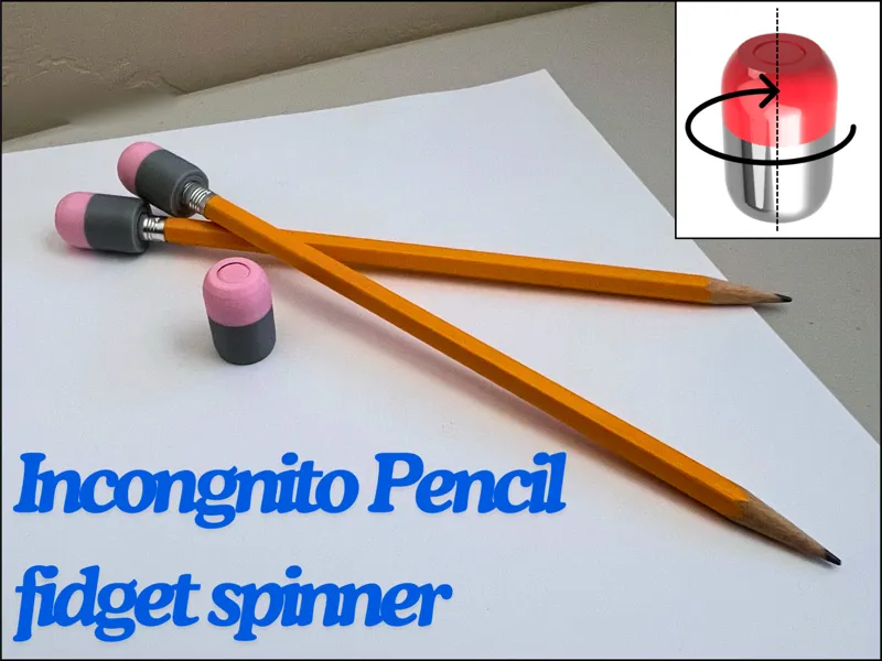 Incognito Pencil Fidget Spinner
