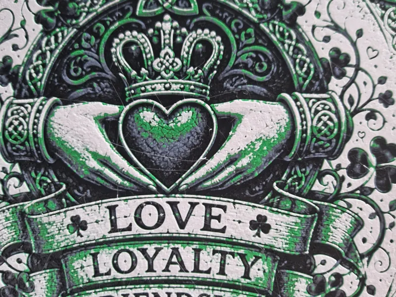 celtic irish claddagh hueforge