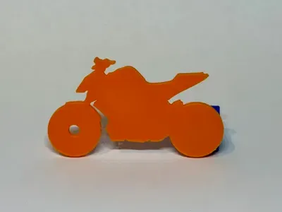 KTM Duke 125 Keychain