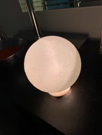 Lampe globe lune lithophanie — photo 4