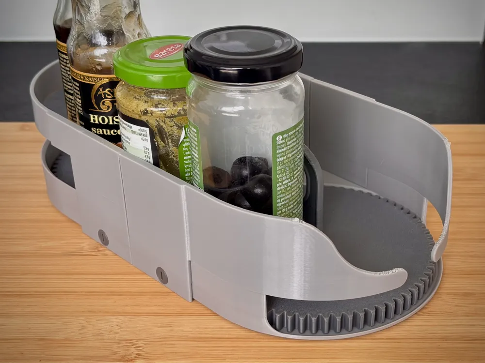 Spinning Organizer | Rotating Storage Box - Free 3D Print Model ...