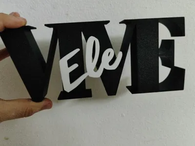 Biblical Decoration "HE LIVES" - Decorate room
