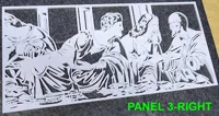 Panneau mural La Cène — volet droit — photo 2