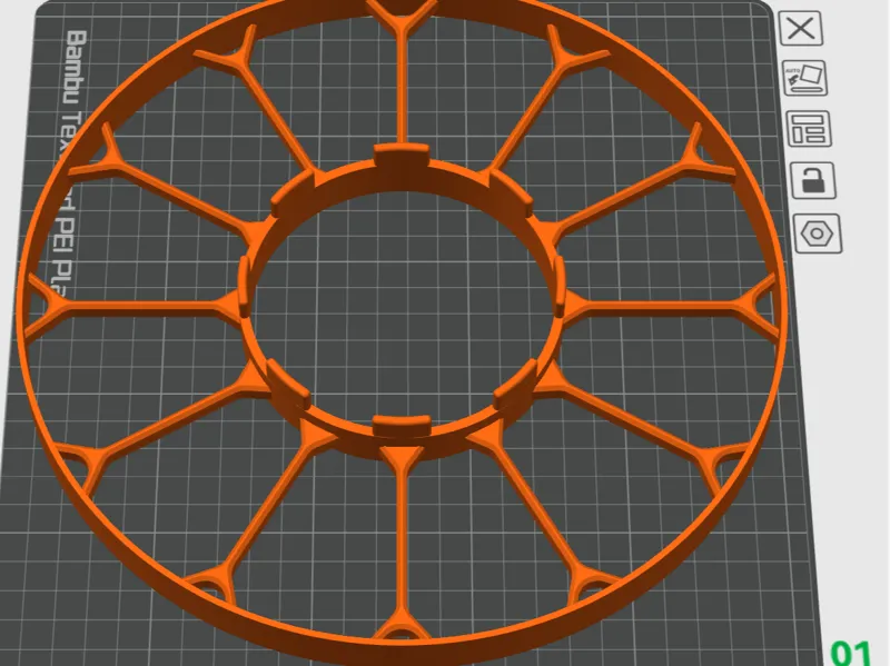 Kebonnixs 12 Egg Rotator