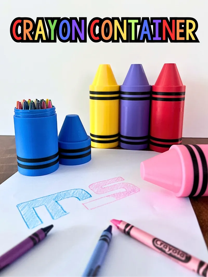 Crayon Container