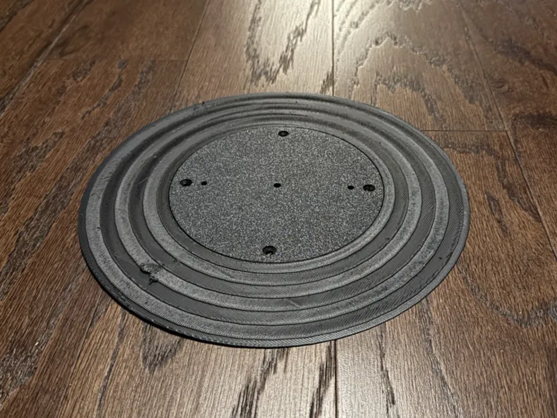 Low Profile Floor Outlet Cover (Hubbell Raco 6239)