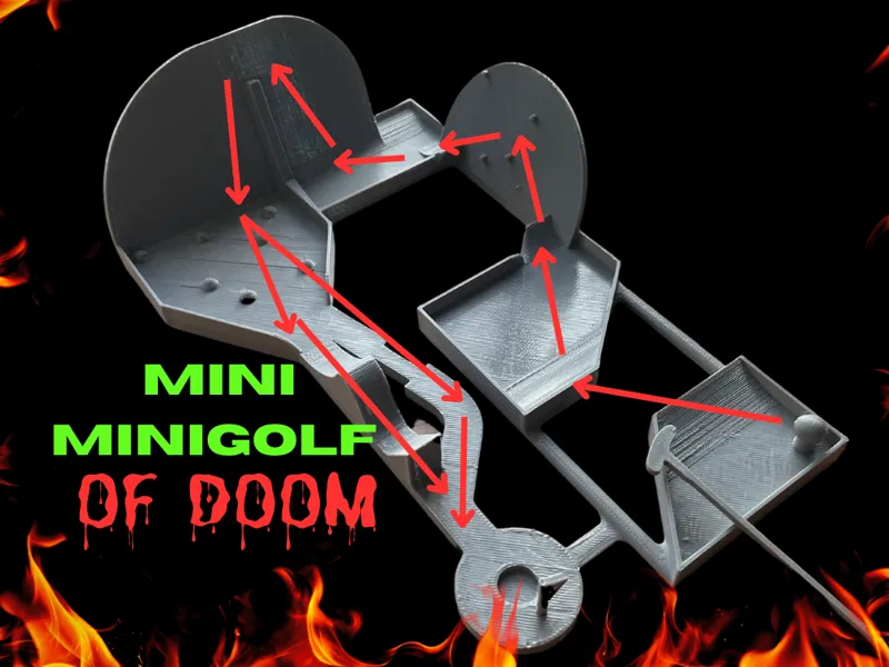 Mini minigolf of doom