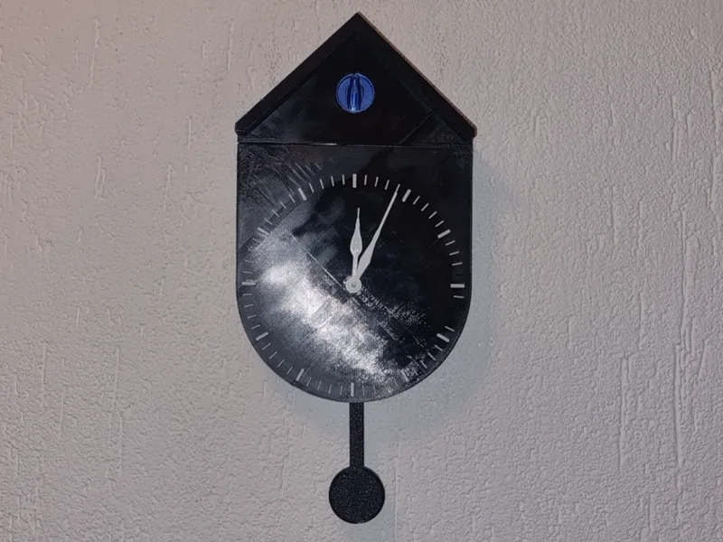 Simple cuckoo clock (for clock components kit 011)