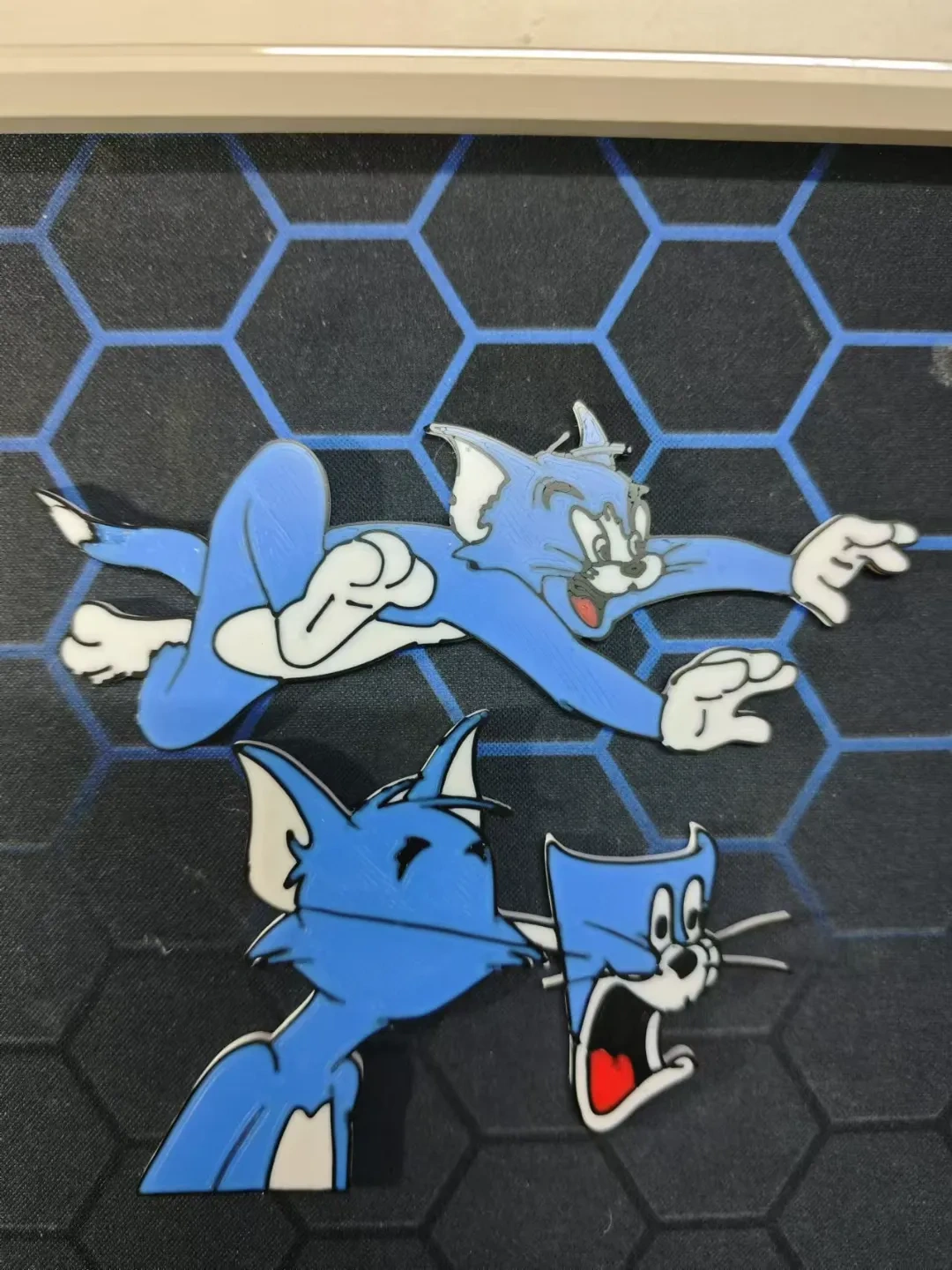 Miniatura 2 do modelo 3D 猫和老鼠冰箱贴（TOM&JERRY各两款）