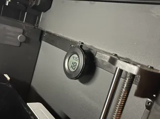 Simple temperature gauge clip for P1S/P1P