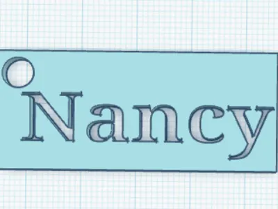 Nancy Keychain