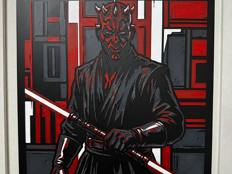Darth Maul HueForge