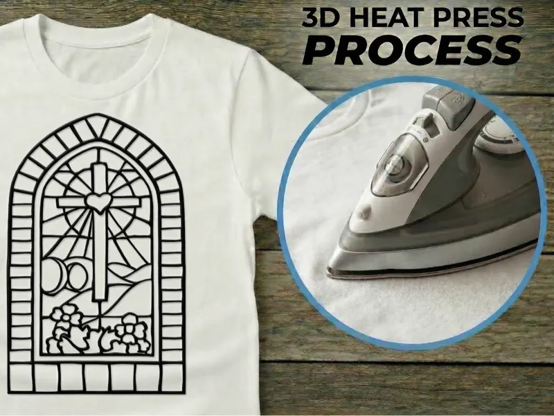 T-shirt print - cross