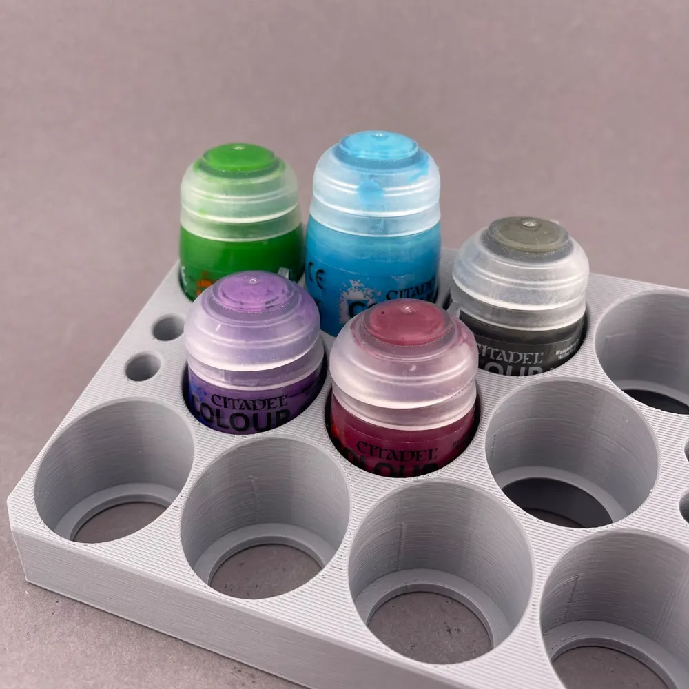 Citadel Paints Stand of 11 bottles by RSdesign3D - MakerWorld