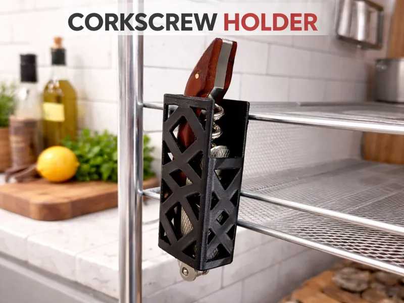 Corkscrew Wine Opener Holster