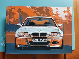 BMW Hueforge Model
