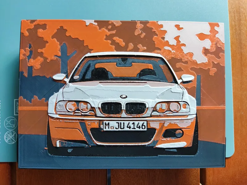 BMW Hueforge Model