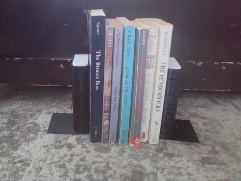 Library book stand