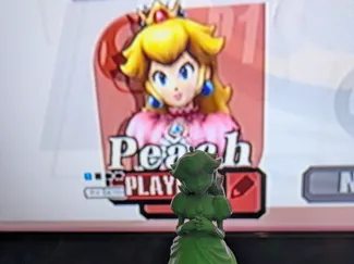 SSBB Princess Peach Trophy