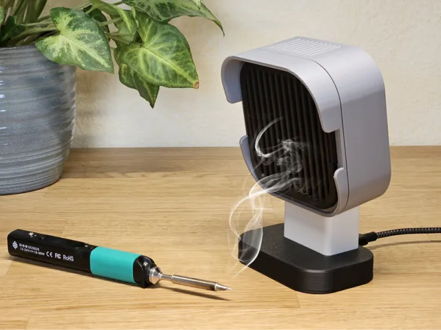 Soldering Fume Extractor, USB-C, Filter Tray