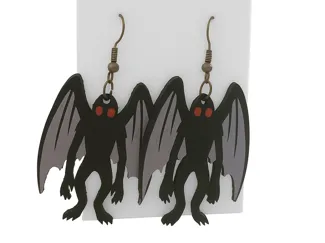 Moth-man Earrings