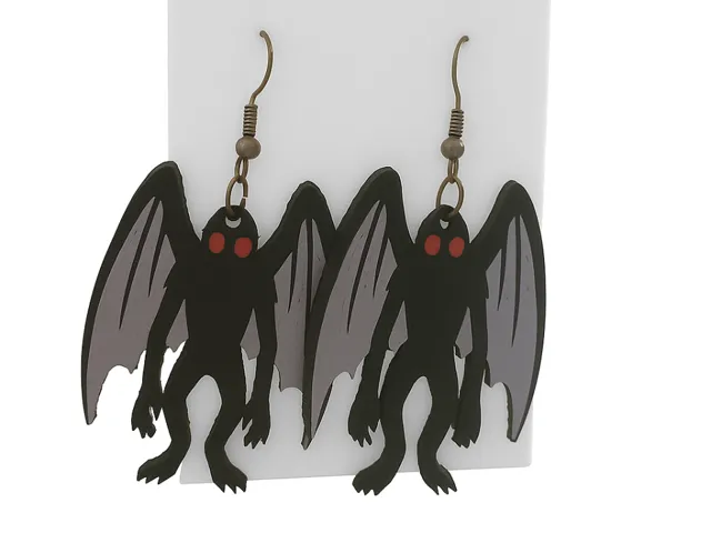 Moth-man Earrings