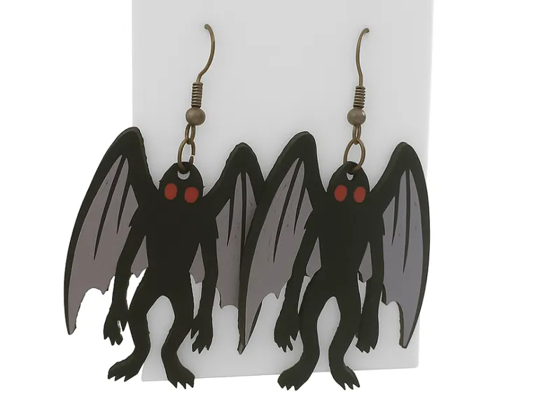 Moth-man Earrings