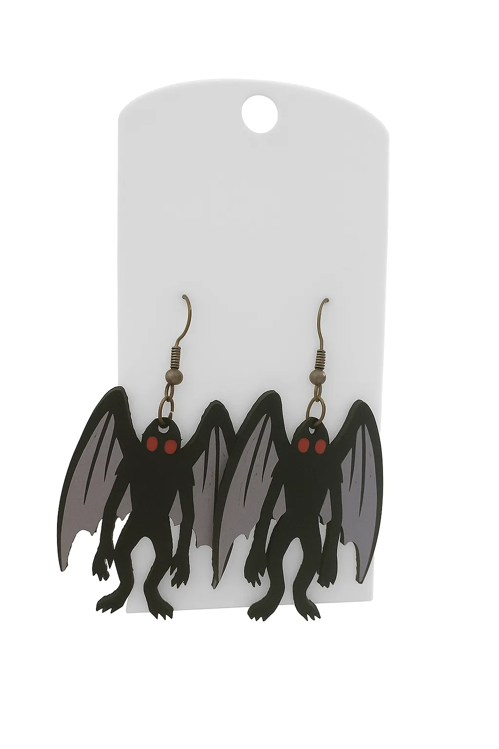 Moth-man Earrings view 2
