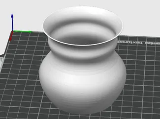 curve plant pot