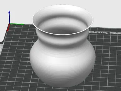 curve plant pot