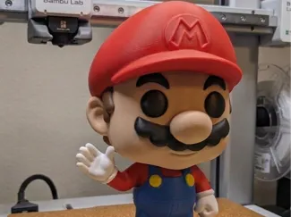 Figurine style funko MARIO