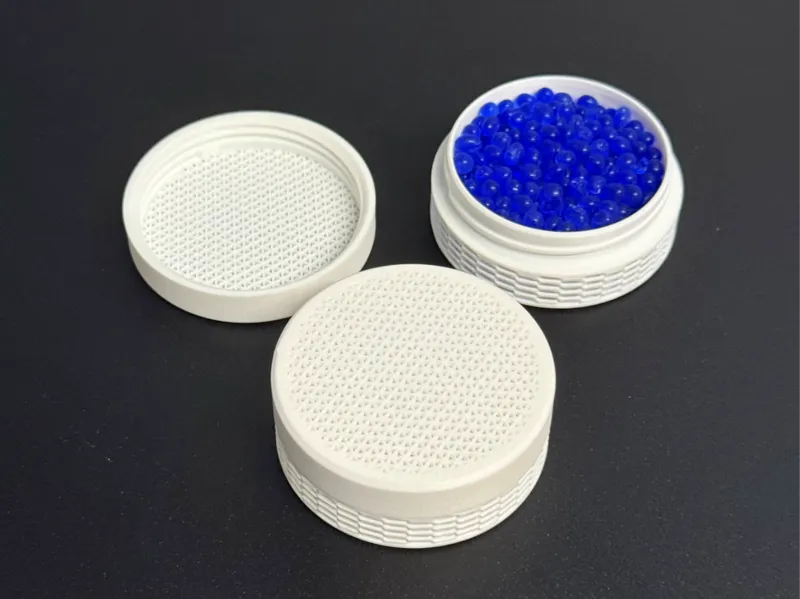 20g Desiccant Container (50mm wide x 20mm high)