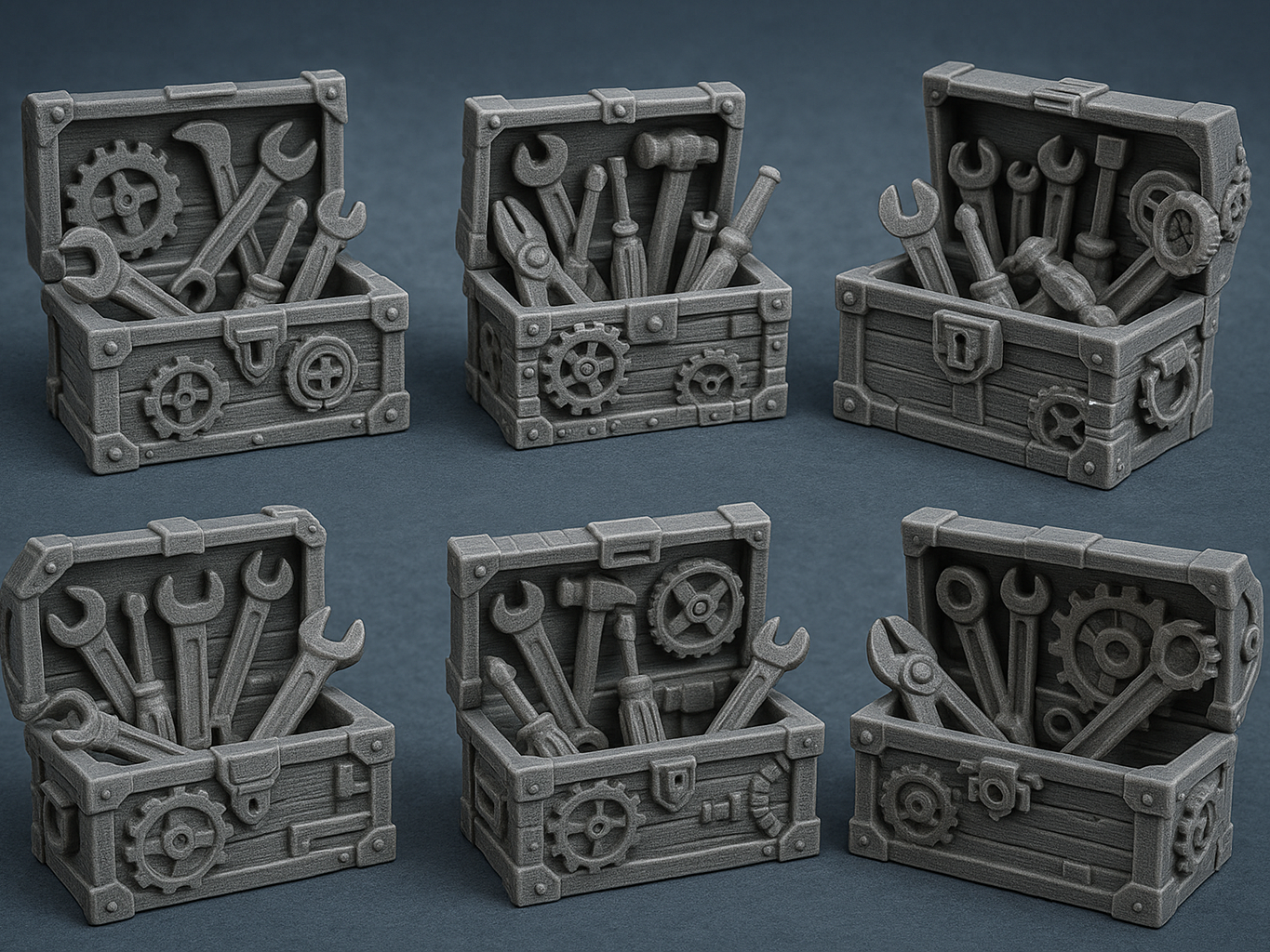 Workshop Tool Chest Decor Pack