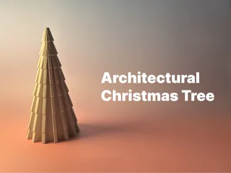 Architectural Christmas Tree