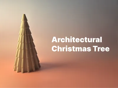 Architectural Christmas Tree