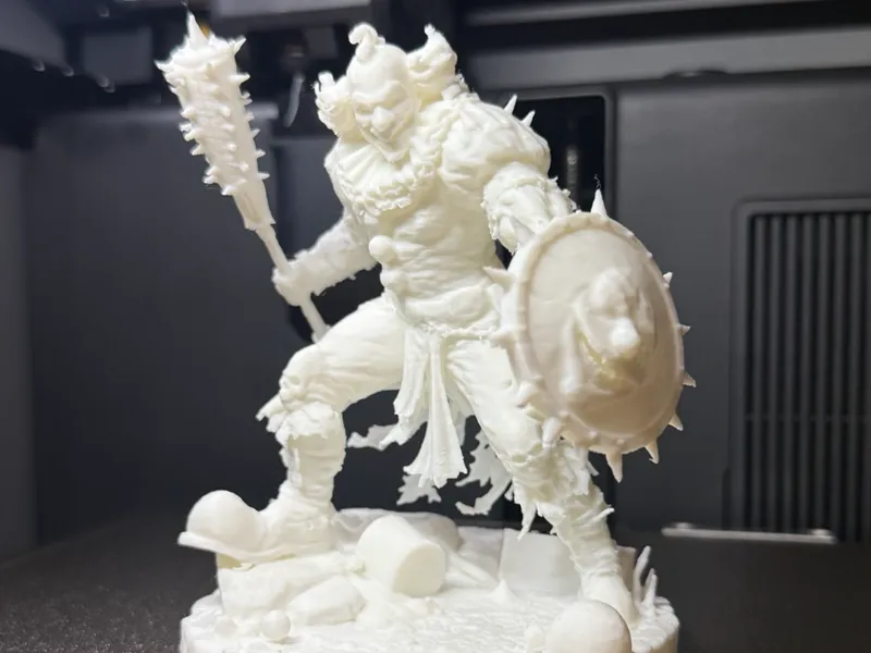 Warrior Clown Figure