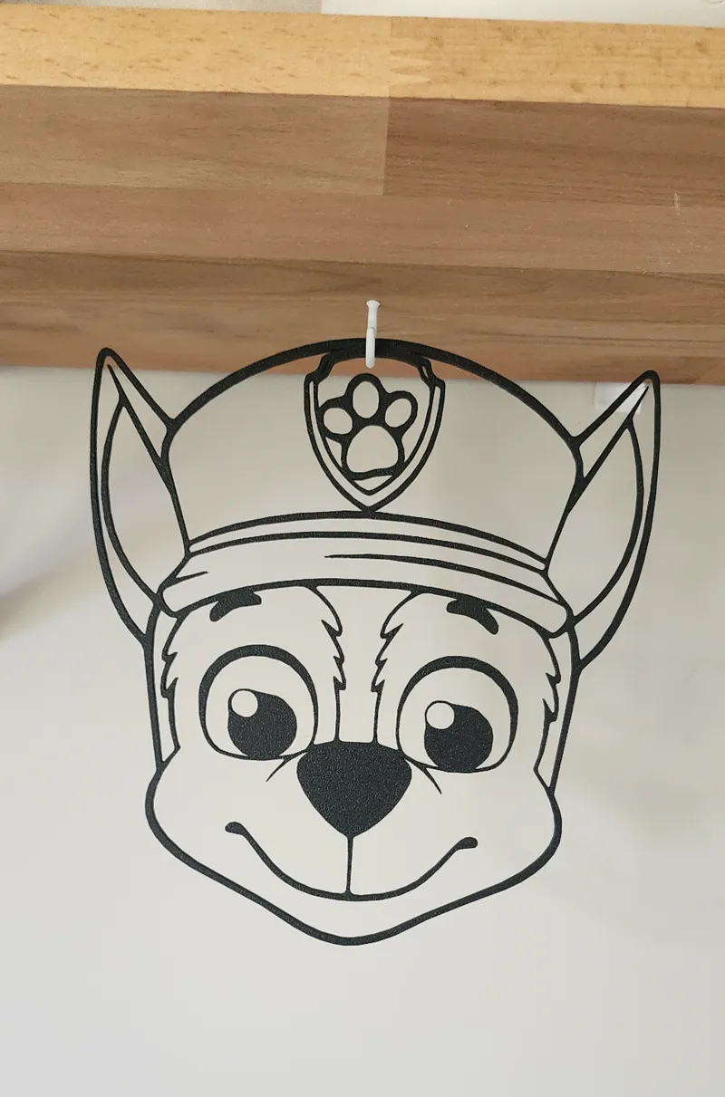 Paw Patrol - Chase - Wall Art