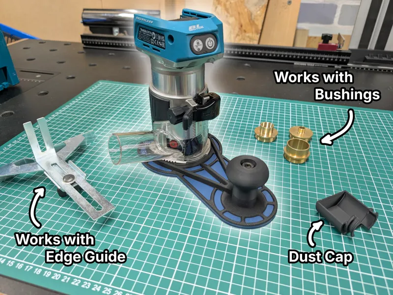 Makita Trimmer Router Stability Base Plate