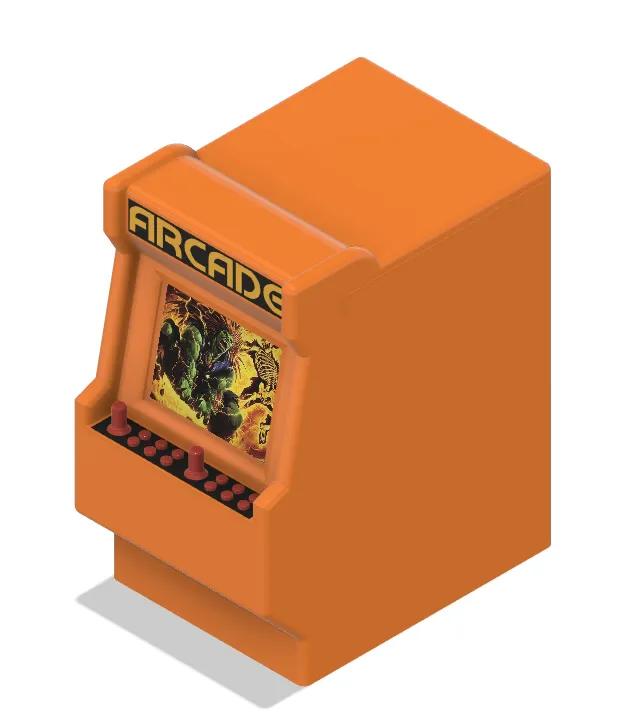 Arcade Deck box, and Dice Tray (100 Card) EDH by Lawson3DPrints ...