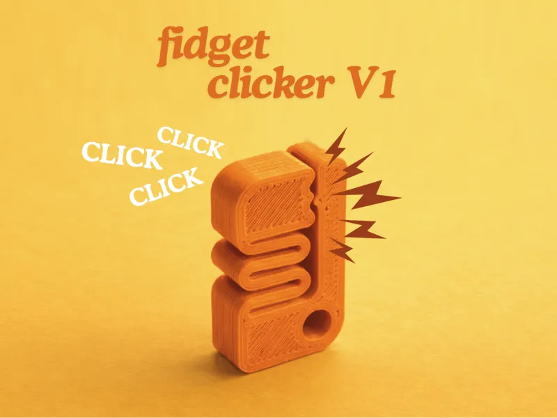 Fidget Clicker V1 Schlüsselanhänger