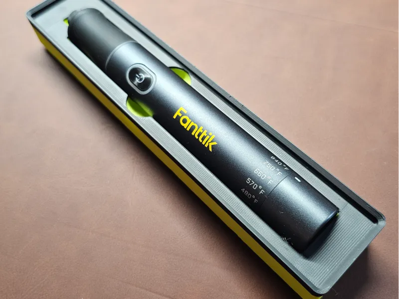 Gridfinity Fanttik T1 Max Soldering Iron Holder