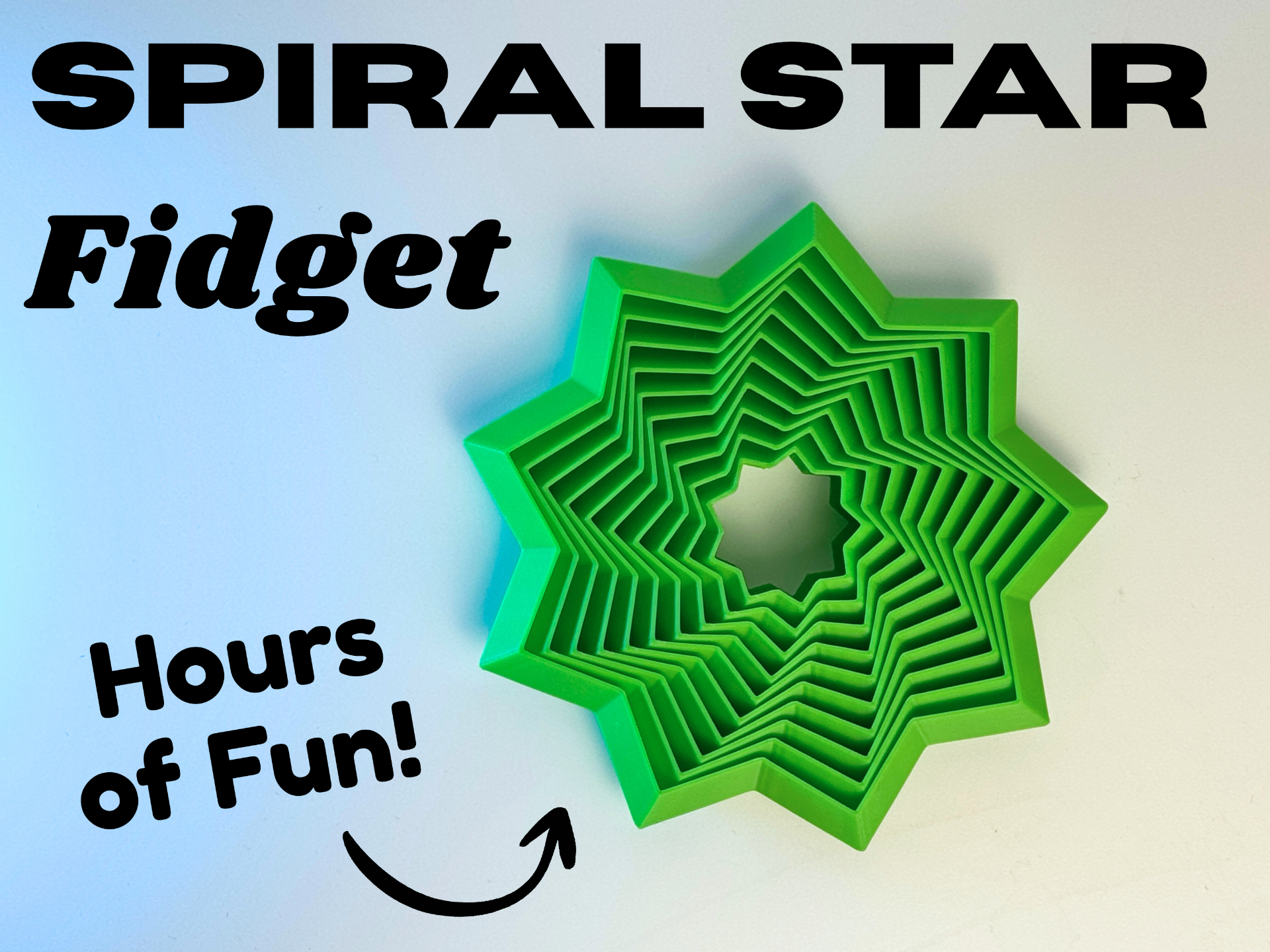 Spiral Star Fidget Toy