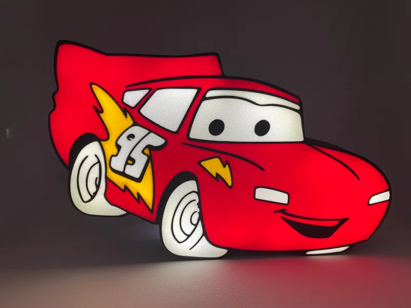 Flash McQueen Saetta McQueen Pixar Disney