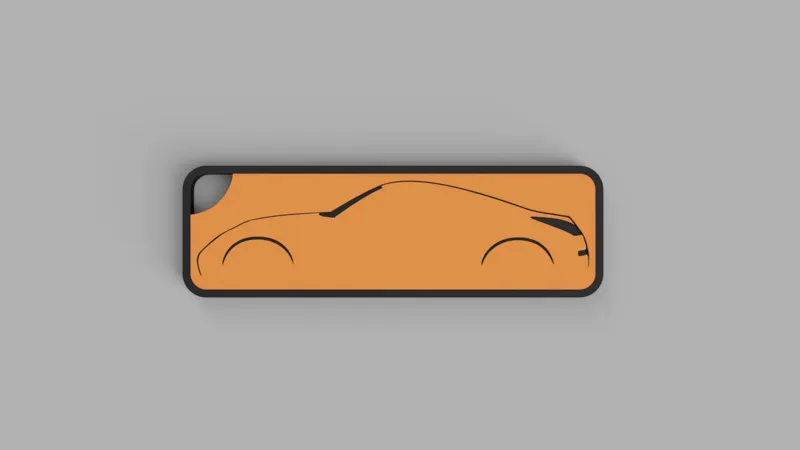 Nissan 350Z Keychain