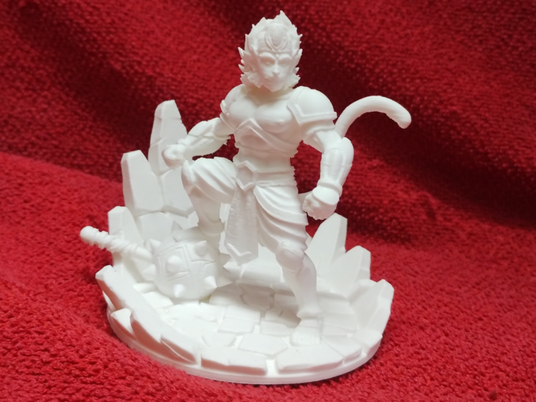 Lord Hanuman Anime Style